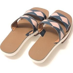 Zara Leather Wooden Mules Clogs Slides Sandals.